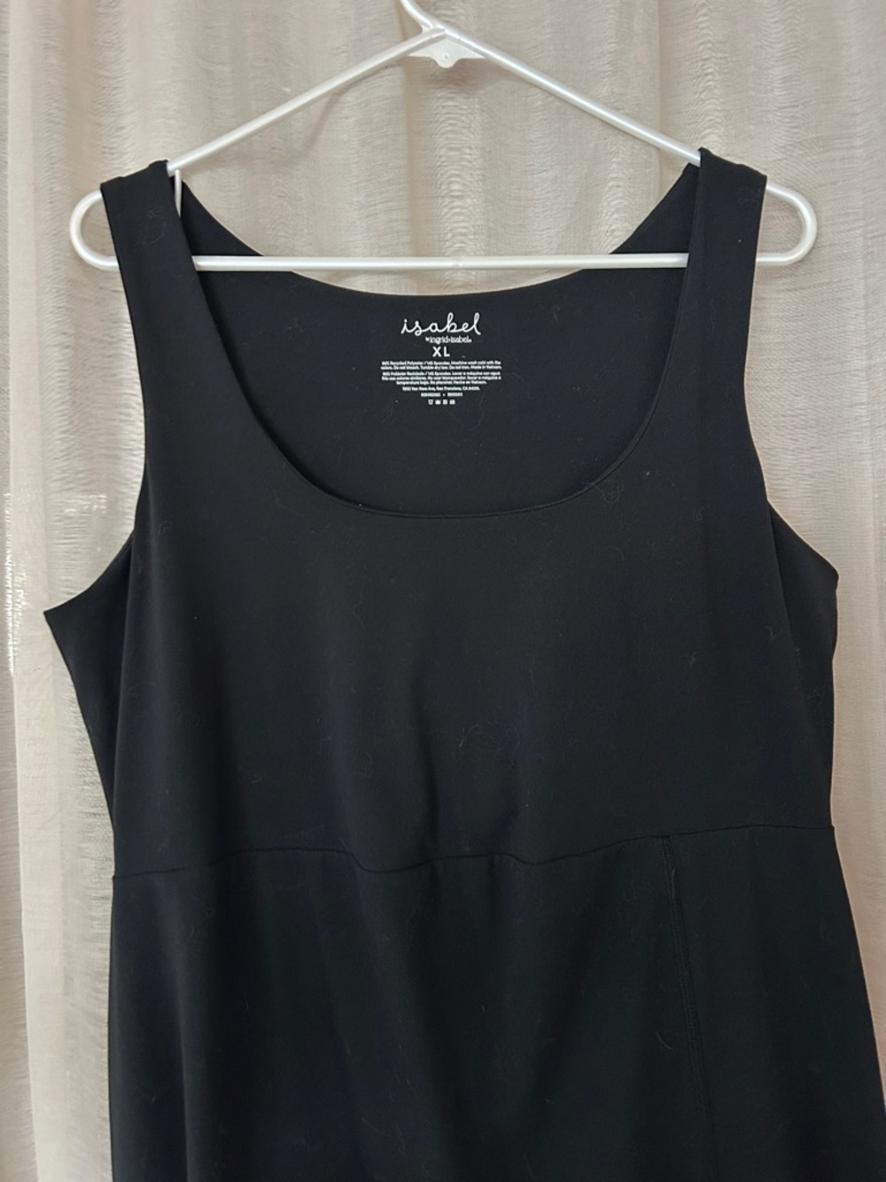 Black bodycon dress, xl